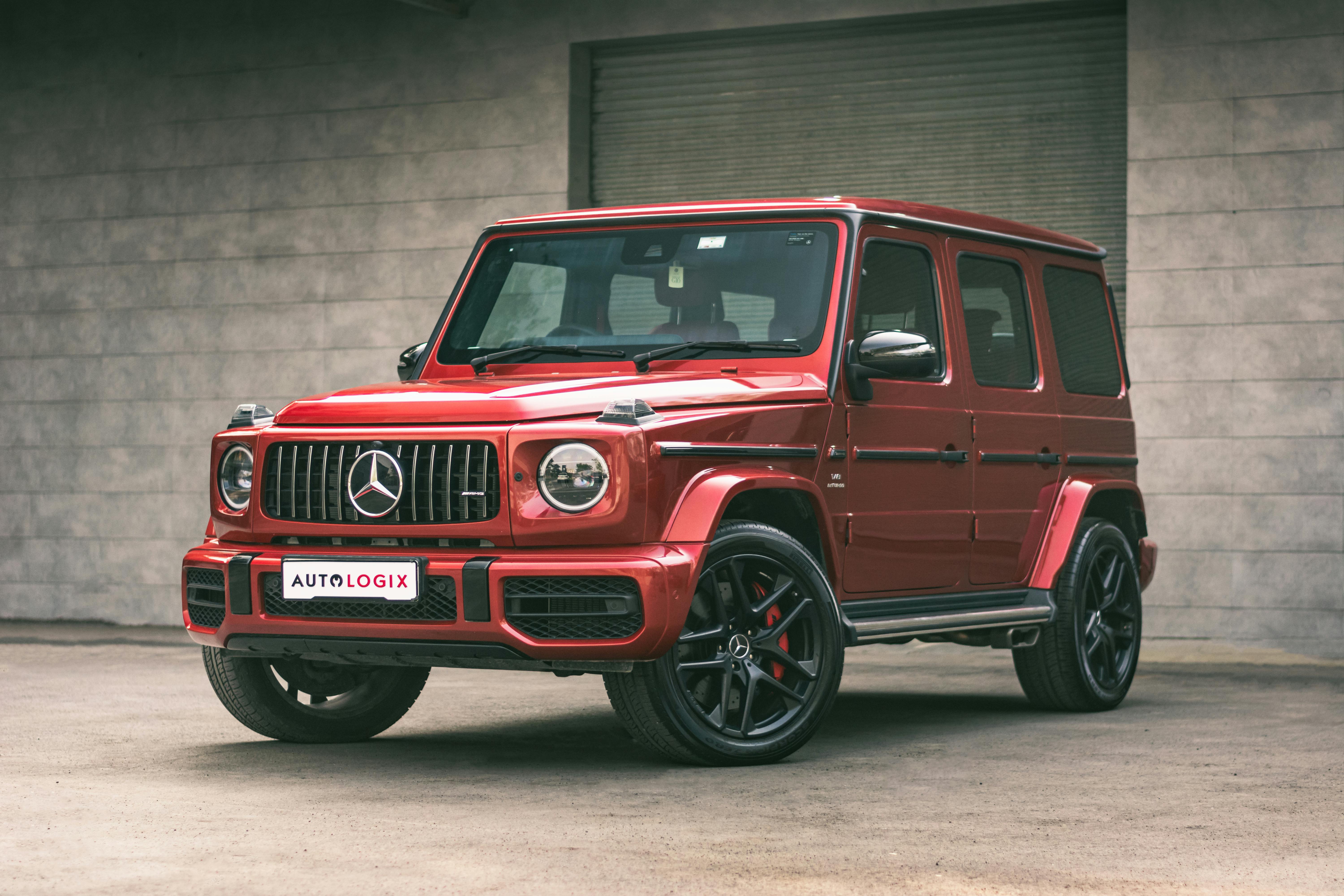 Red Luxury Suv